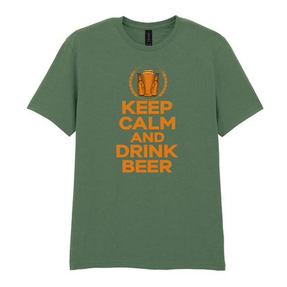 Keep Calm and Drink Beer | Unisex Graphic T-Shirt