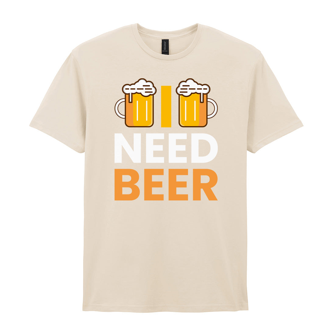 I Need Beer | Unisex Graphic T-Shirt – Design 1