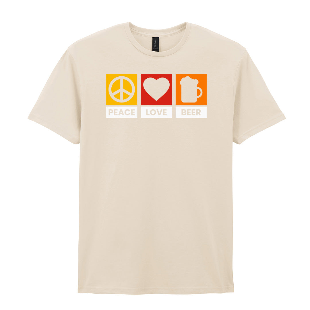 Peace Love Beer | Unisex Graphic T-Shirt