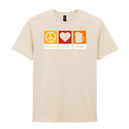 Peace Love Beer | Unisex Graphic T-Shirt