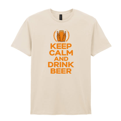 Keep Calm and Drink Beer | Unisex Graphic T-Shirt