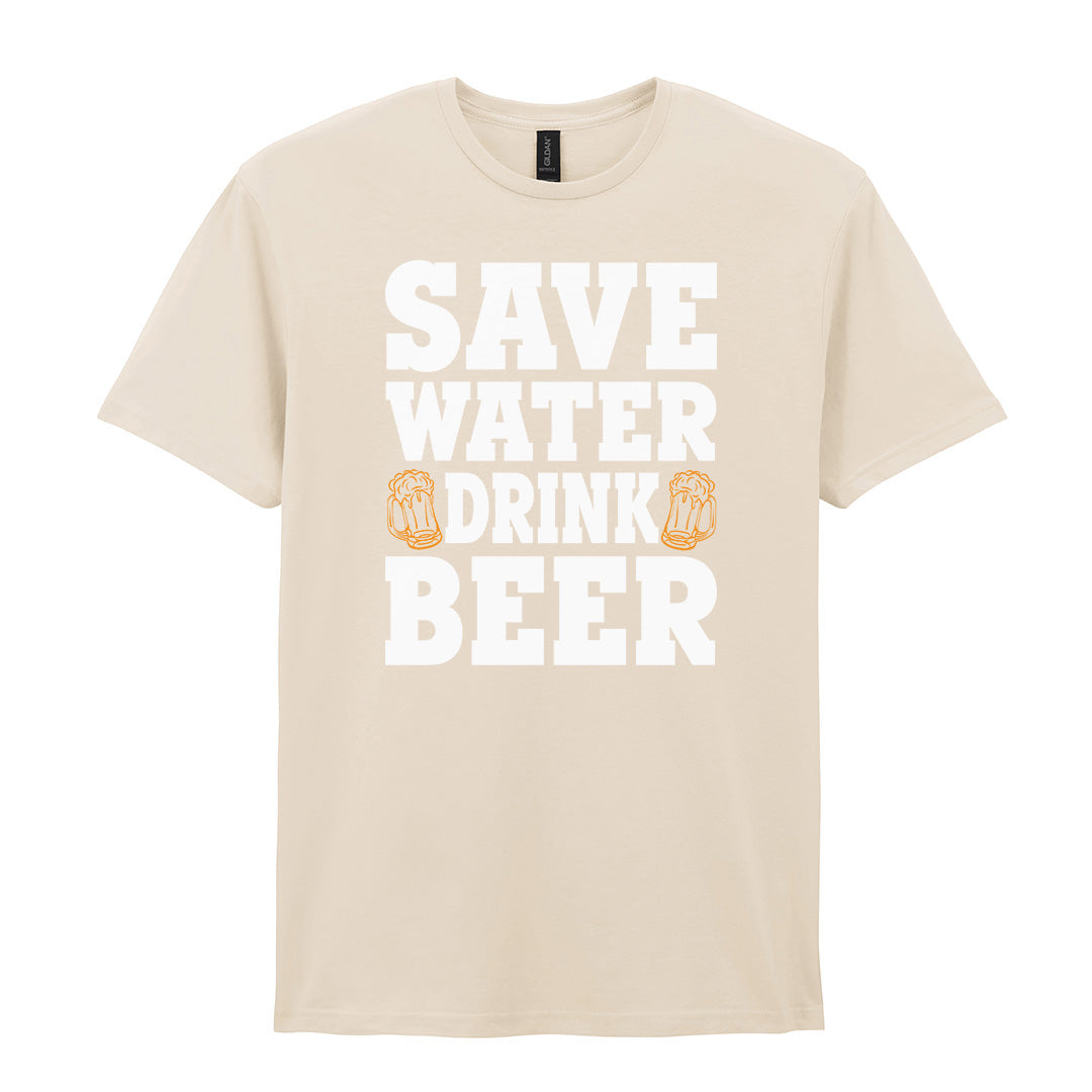 Save Water Drink Beer | Unisex Graphic T-Shirt – Design 1