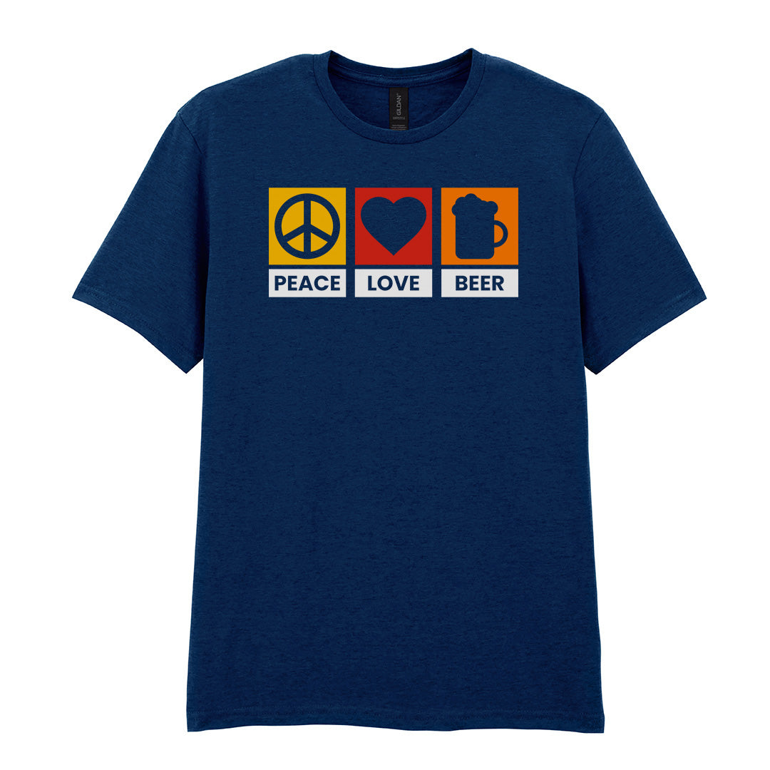 Peace Love Beer | Unisex Graphic T-Shirt