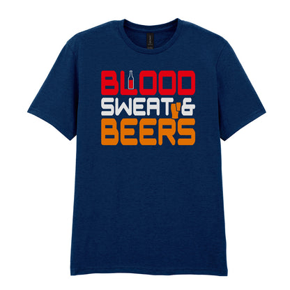 Blood Sweat and Beers | Unisex Graphic T-Shirt