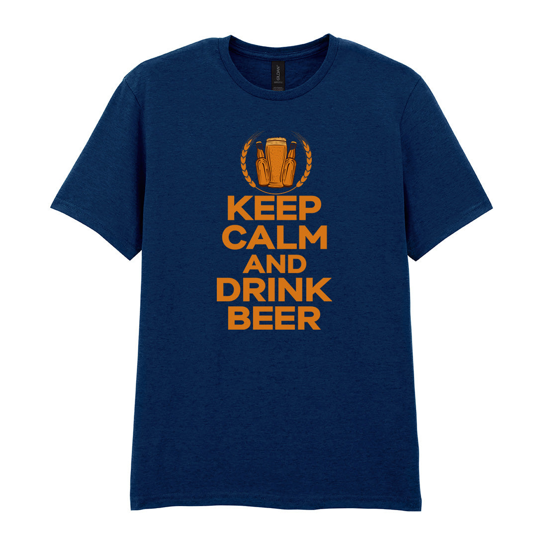 Keep Calm and Drink Beer | Unisex Graphic T-Shirt