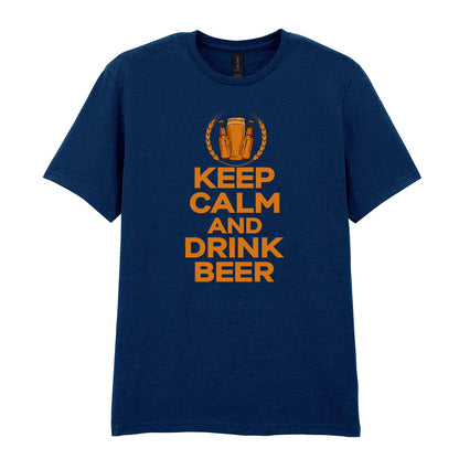 Keep Calm and Drink Beer | Unisex Graphic T-Shirt
