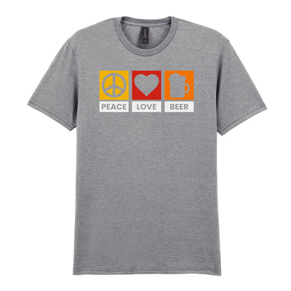 Peace Love Beer | Unisex Graphic T-Shirt