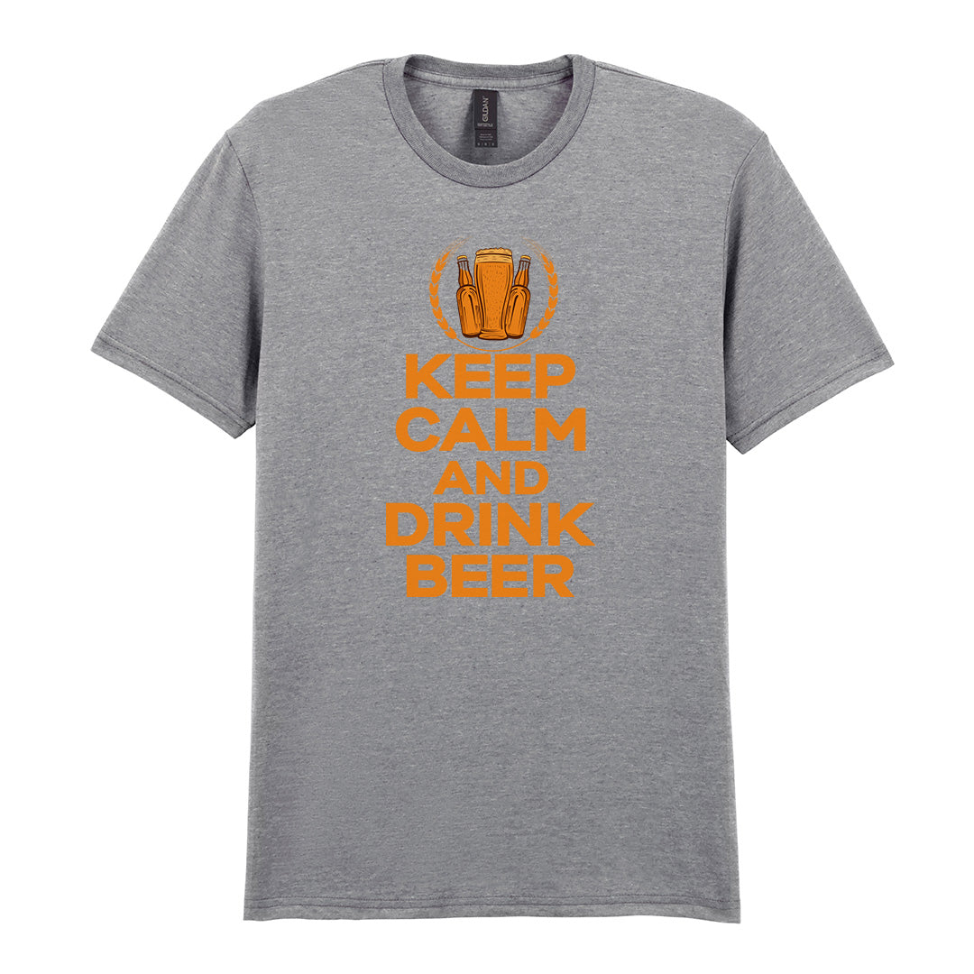 Keep Calm and Drink Beer | Unisex Graphic T-Shirt