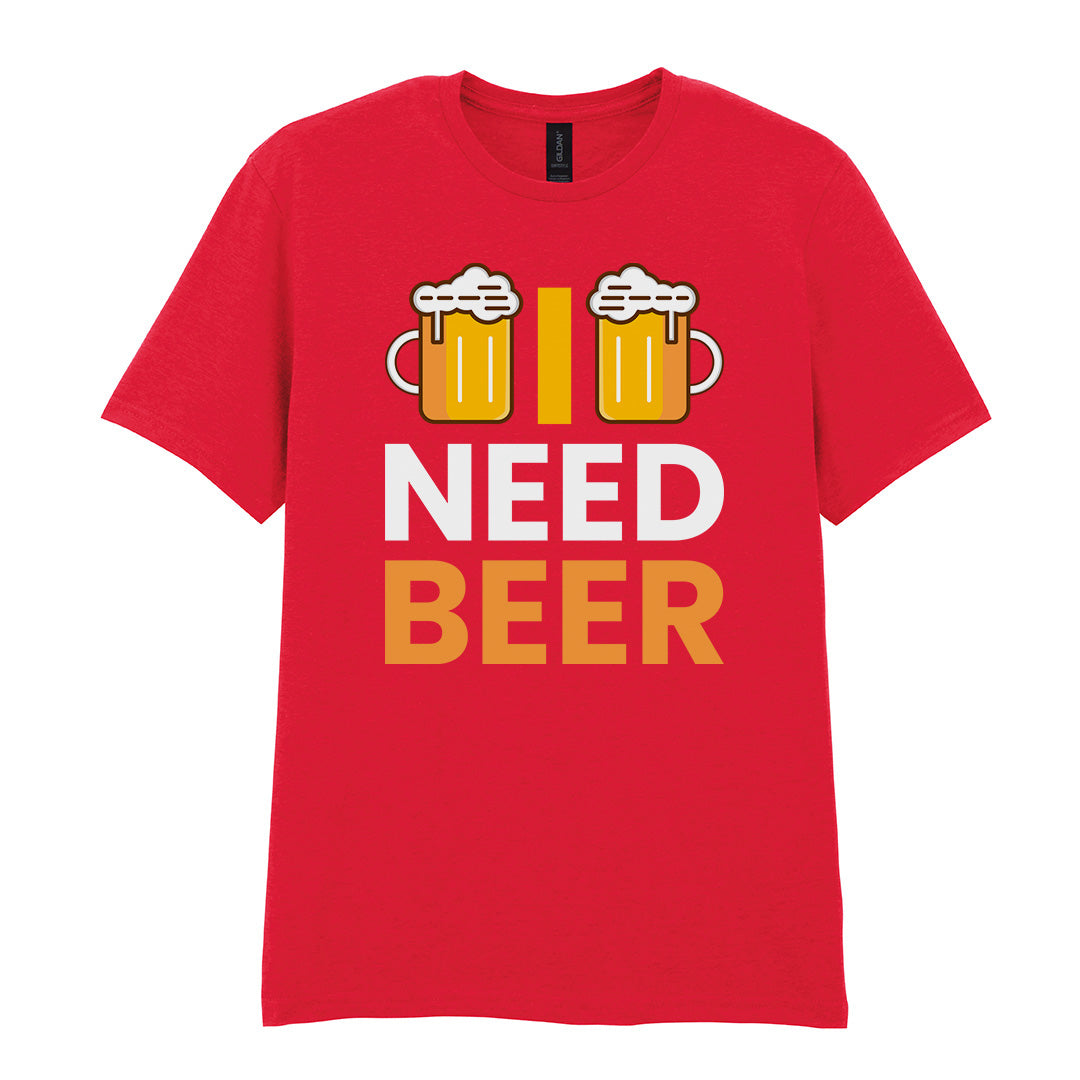 I Need Beer | Unisex Graphic T-Shirt – Design 1