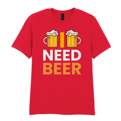 I Need Beer | Unisex Graphic T-Shirt – Design 1