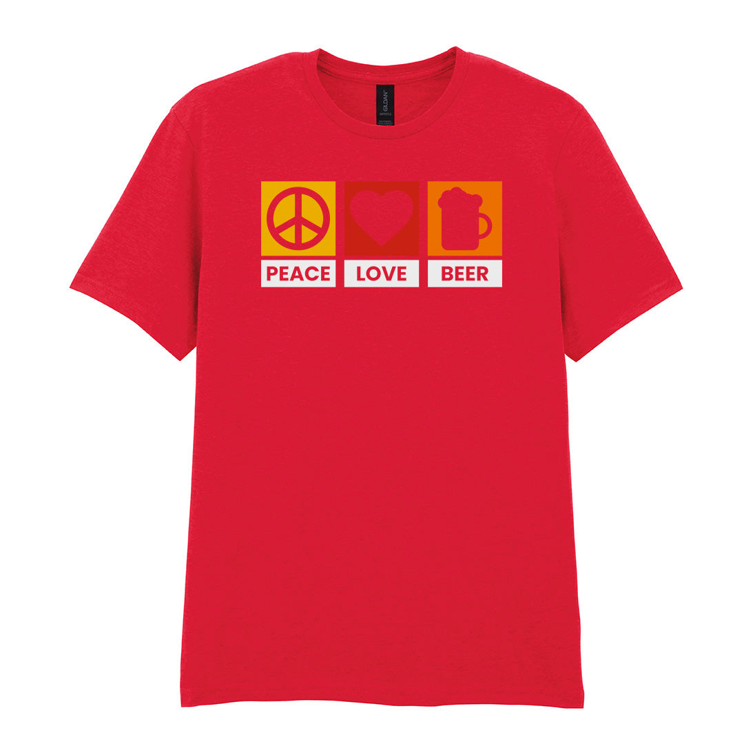Peace Love Beer | Unisex Graphic T-Shirt