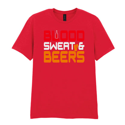 Blood Sweat and Beers | Unisex Graphic T-Shirt