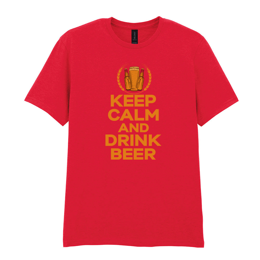 Keep Calm and Drink Beer | Unisex Graphic T-Shirt