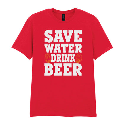 Save Water Drink Beer | Unisex Graphic T-Shirt – Design 1