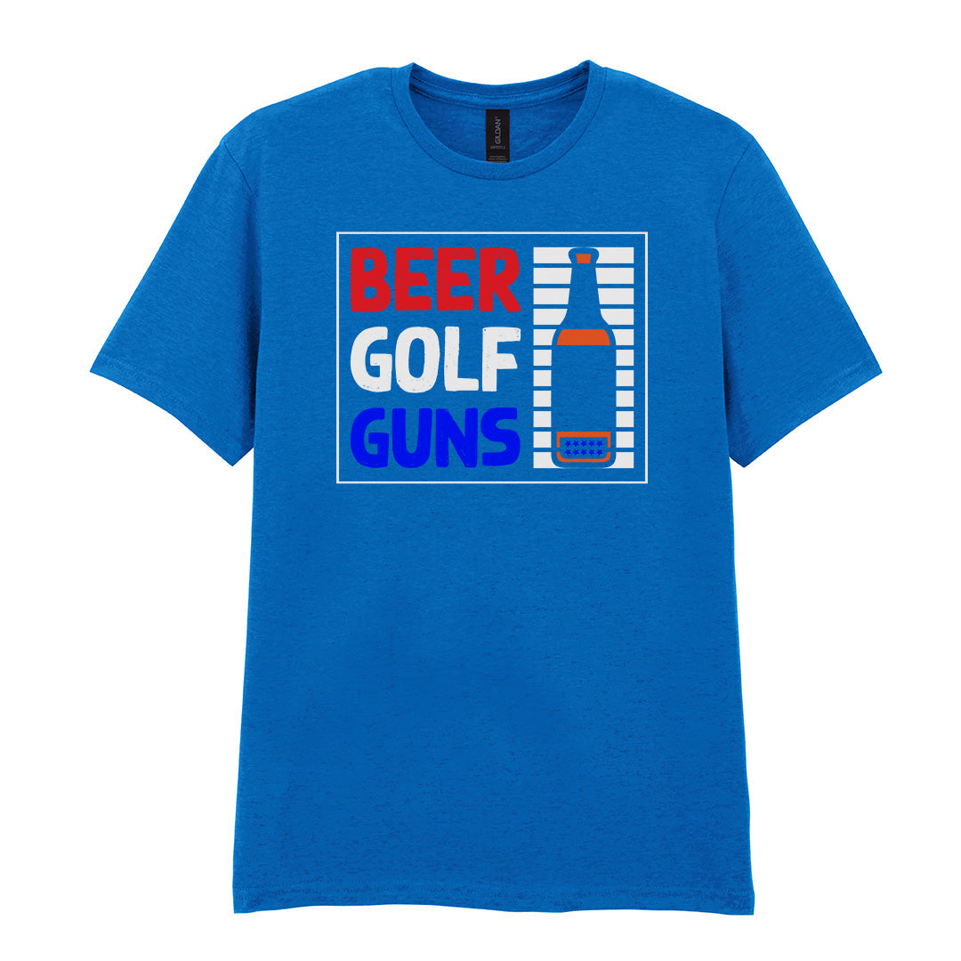 Beer Golf Guns | Unisex Graphic T-Shirt