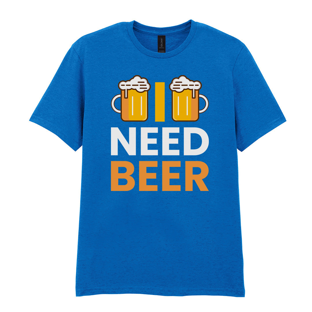 I Need Beer | Unisex Graphic T-Shirt – Design 1
