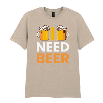 I Need Beer | Unisex Graphic T-Shirt – Design 1
