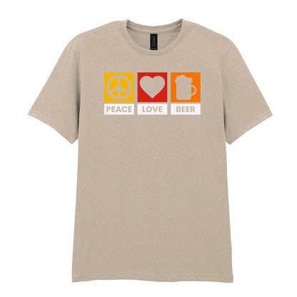 Peace Love Beer | Unisex Graphic T-Shirt