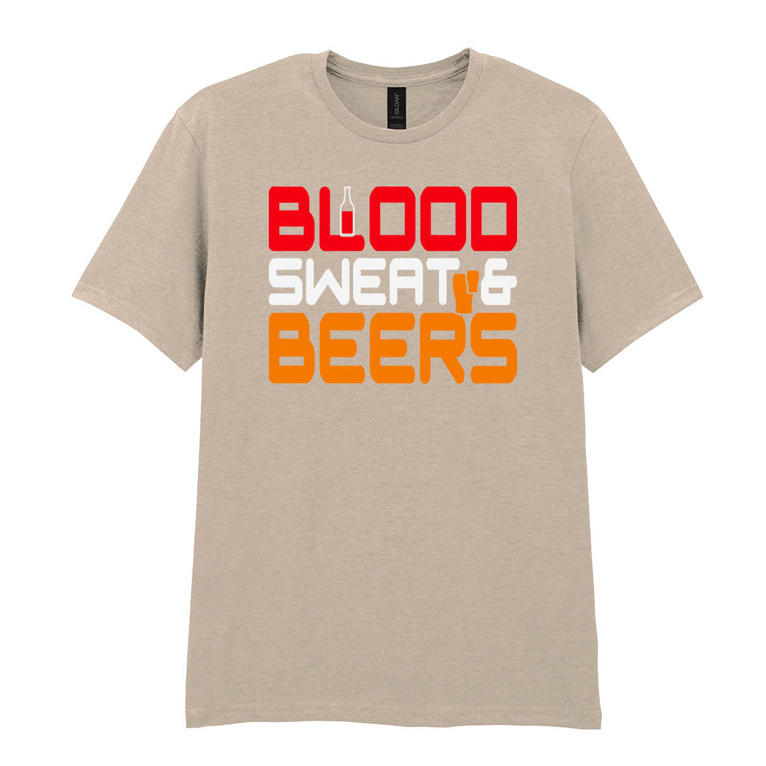 Blood Sweat and Beers | Unisex Graphic T-Shirt
