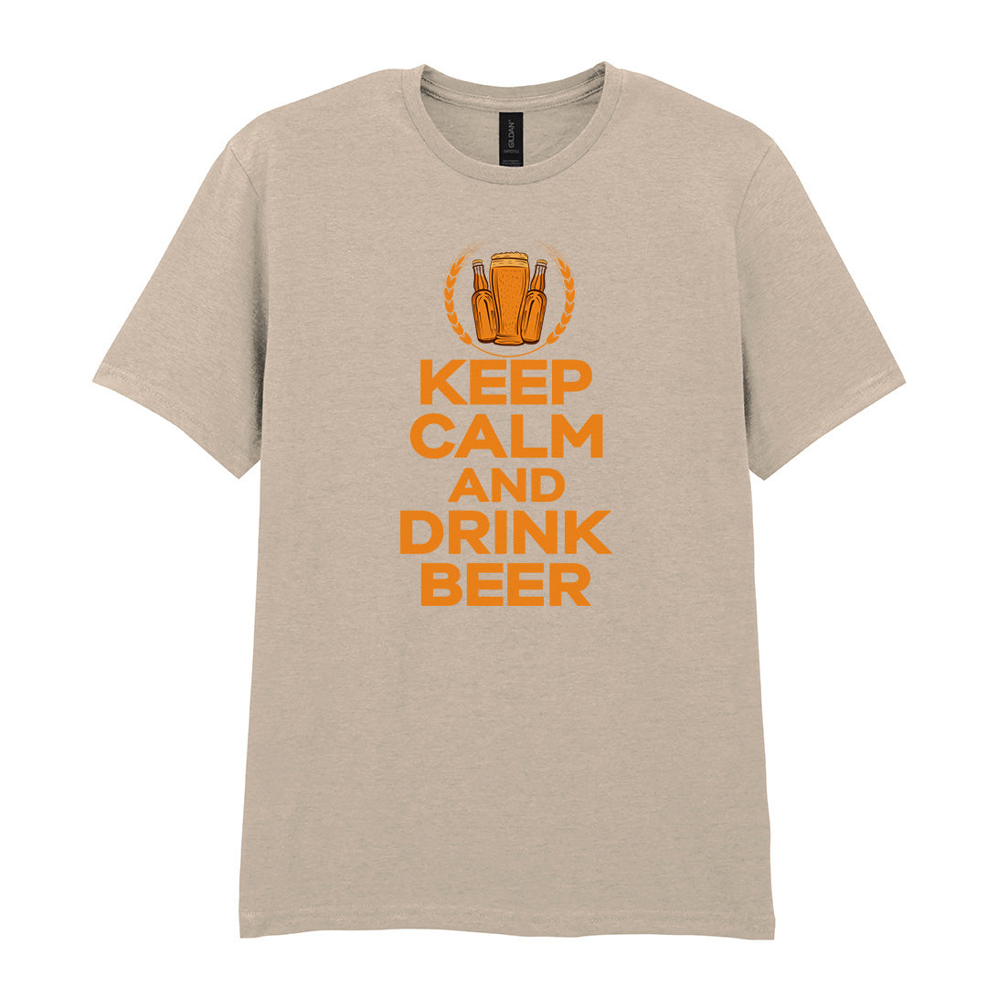 Keep Calm and Drink Beer | Unisex Graphic T-Shirt