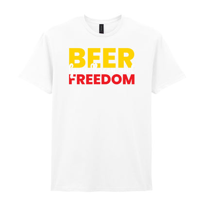 Beer Guns Bacon and Freedom | Unisex Graphic T-Shirt – Design 2