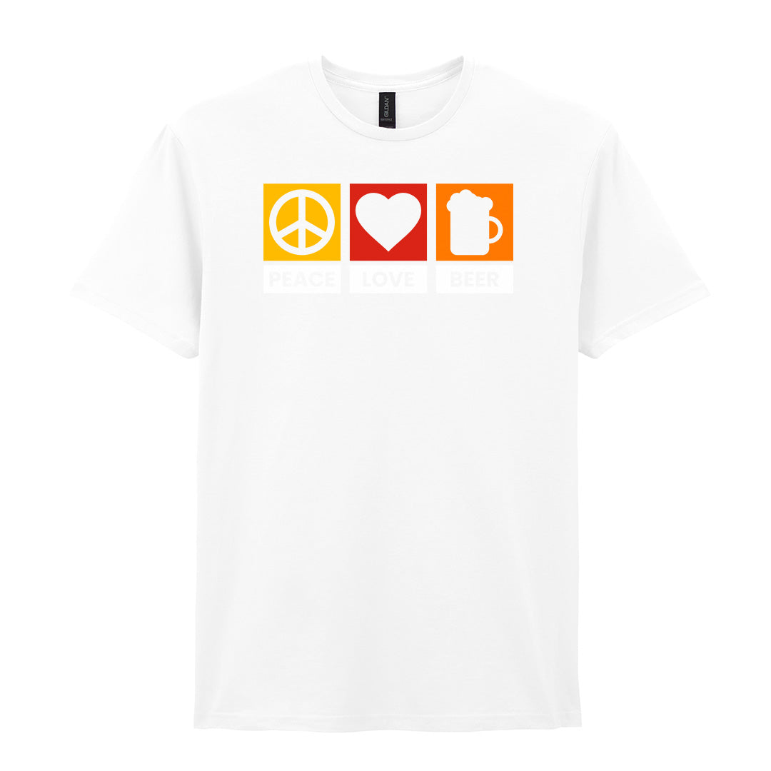 Peace Love Beer | Unisex Graphic T-Shirt
