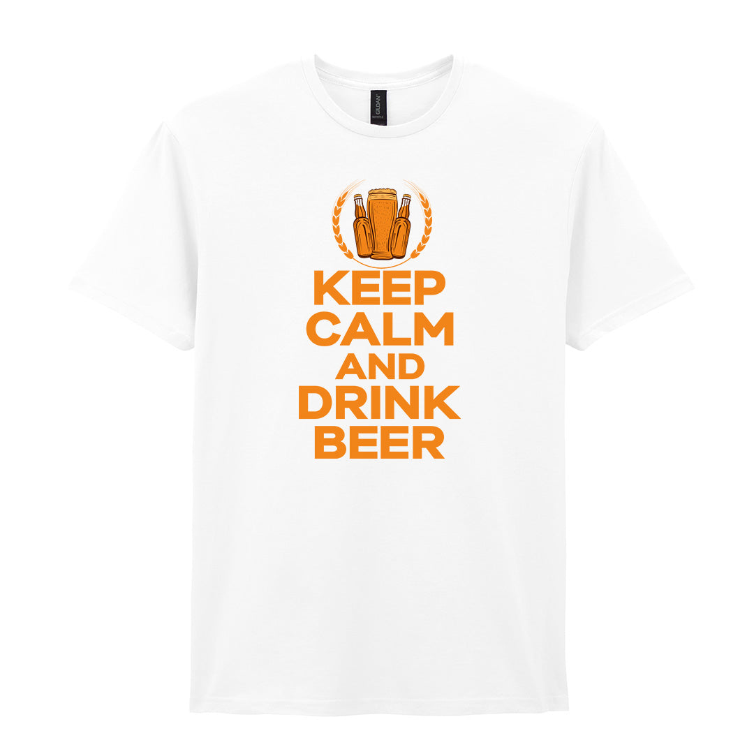 Keep Calm and Drink Beer | Unisex Graphic T-Shirt