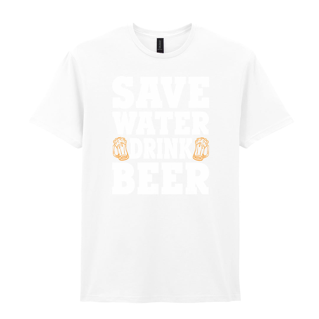 Save Water Drink Beer | Unisex Graphic T-Shirt – Design 1