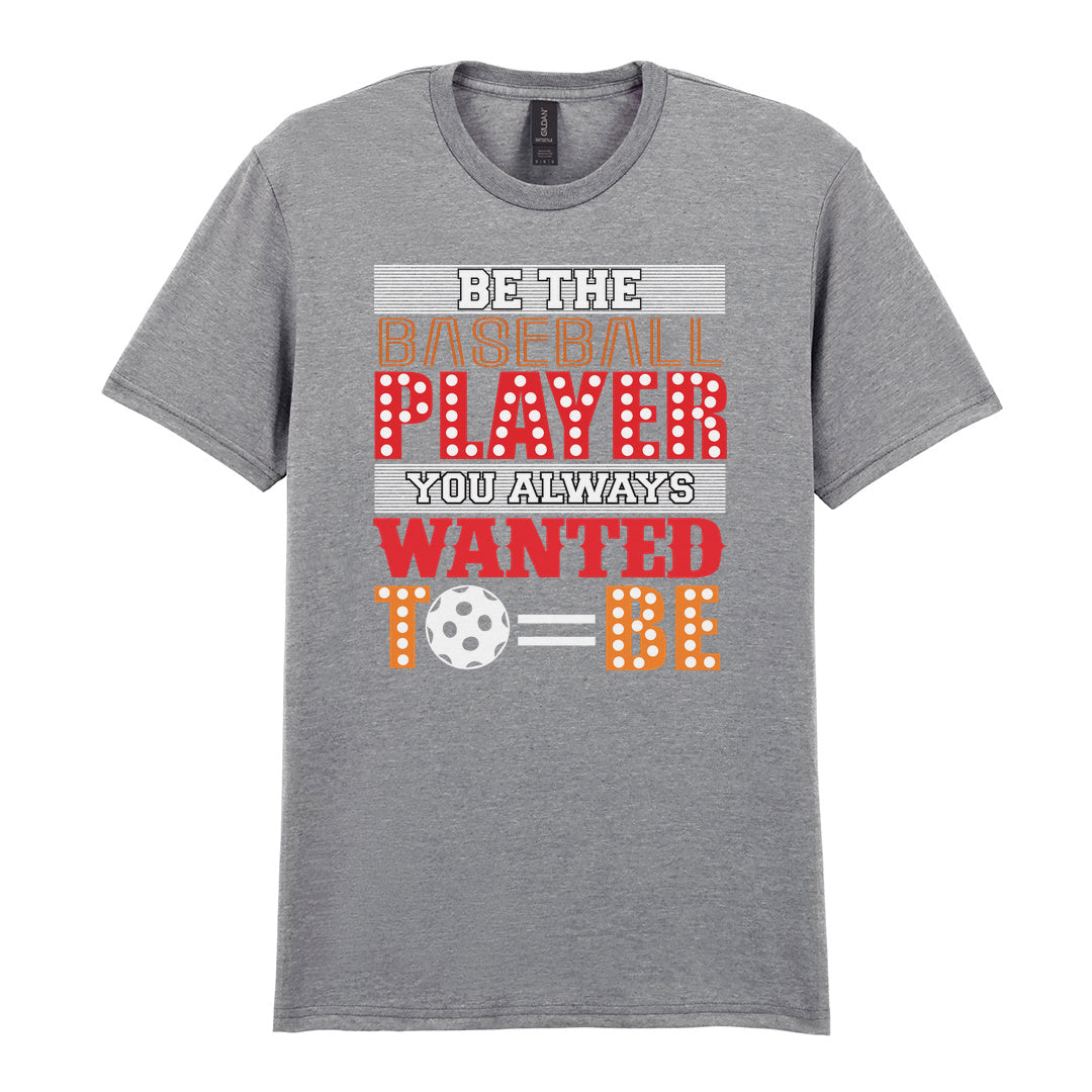 IPRINTOP Elevate Your Game Today - Design 2 Graphic T-Shirt in RS Sports Grey - player slogan and ball