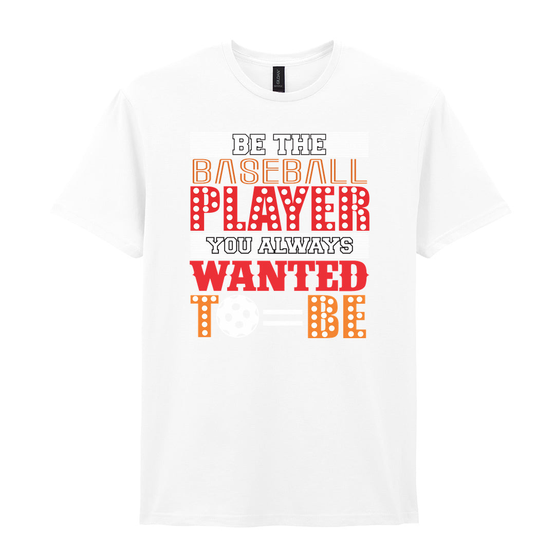 IPRINTOP Elevate Your Game Today - Design 2 Graphic T-Shirt in White - player slogan and ball