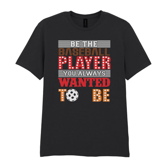 IPRINTOP Elevate Your Game Today - Design 1 Graphic T-Shirt in Black - player slogan and ball