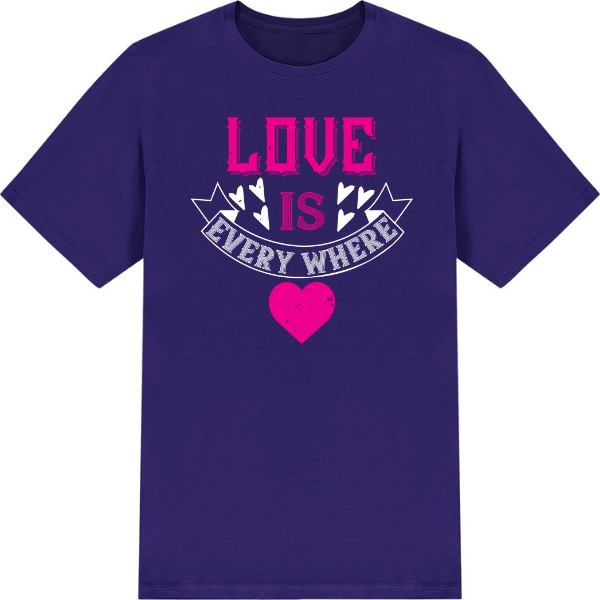 Love Is Everywhere graphic T-shirt - image 4