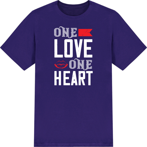 One Love One Heart graphic T-shirt - image 4