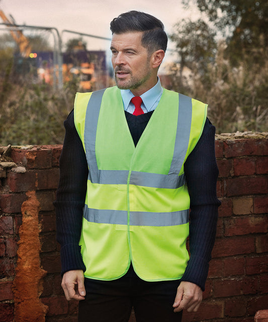 Custom Hi-Vis Safety Vest – Personalised Printing by iPrintOp