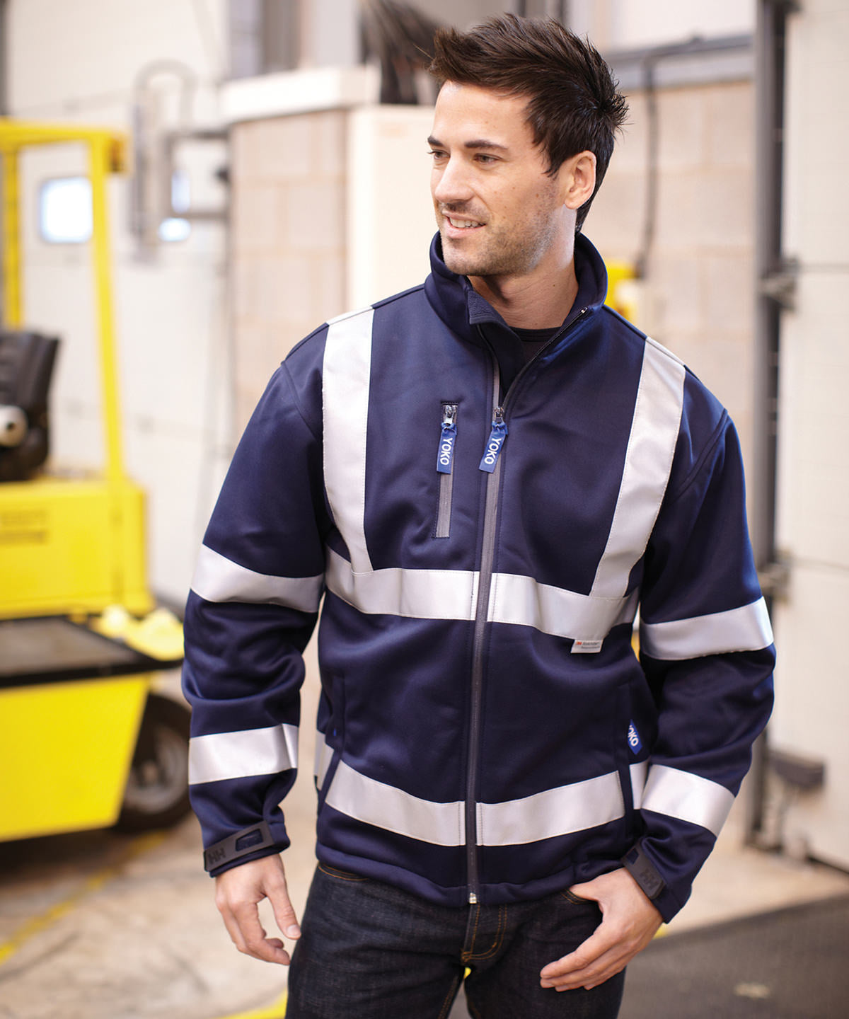Premium Custom Hi-Vis Softshell Jacket – Print or Embroidery by iPrintOp