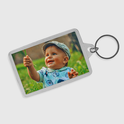 Classic Custom Photo Keyring