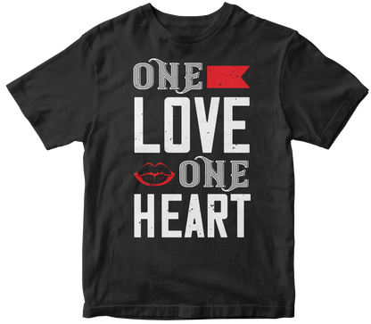 Valentine's Day Unisex T-Shirt | One Love One Heart