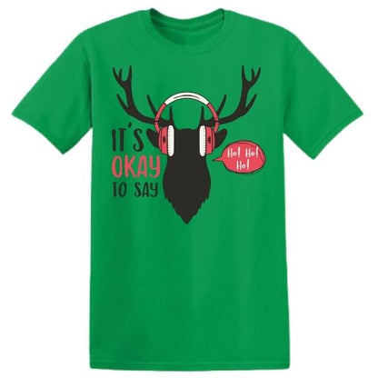 It's OK To Say Ho Ho Ho graphic T-shirt - image 2